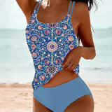 Bedruckter Sommer-Tankini