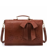 Bernadette – Schleifen-Satchel Handtasche