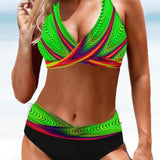 Eva | Farbenfroher, Fröhlicher Bikini