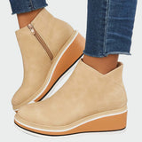 Leah - Stiefeletten aus Kunstleder