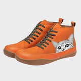 Hazel - Katzenliebhaber Kunstleder Stiefel