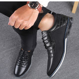 ELEGANTE BUSINESS-SCHUHE AUS LEDER