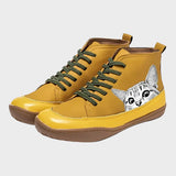 Hazel - Katzenliebhaber Kunstleder Stiefel