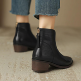 Chloe - Luxuriöse Niedrig-Absatz Stiefeletten