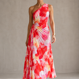 Yanira | Plissiertes Kleid mit einem Träger