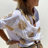 Van Elst Mode® | Bluse mit eleganten Stickereien