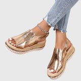Veronica | Orthopädische Sandalen (Gold)