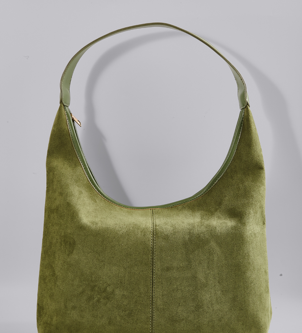 Suede Daily Leather Tote
