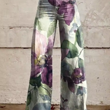 Van Elst Mode®| Boho Vintage Hose mit Einzigartigem und Raffiniertem Stil