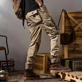 Funktionale Herrenarbeitshose im Outdoor-Stil