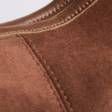 Suede Daily Leather Tote
