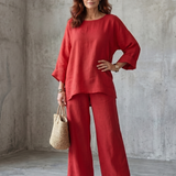 Prue | Oversized Tunika Weite Hose Set
