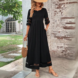 Aubrey™ | Figurbetontes midi Kleid mit Bauchweg-Effekt