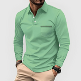 Elegantes und bequemes Polo mit praktischer Tasche