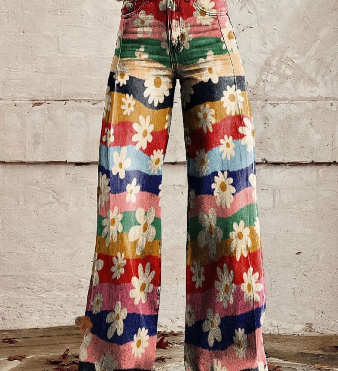 Léon | Elegante Blumenhose