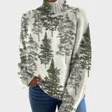 Sophie - Künstlerischer Strickrollkragenpullover