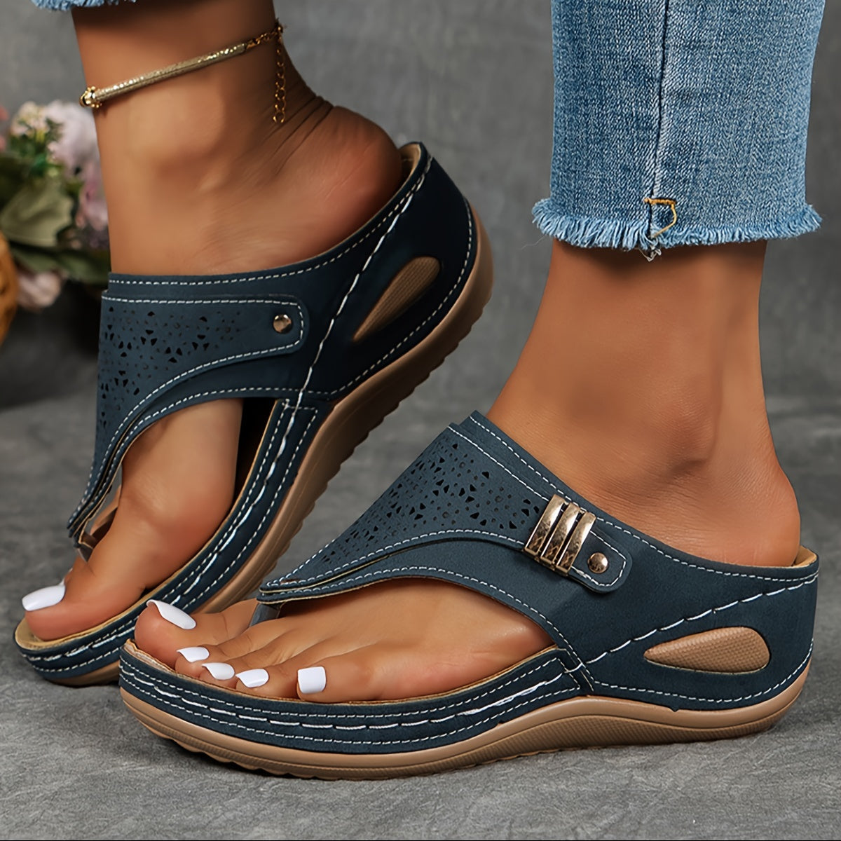 Maria | Bequeme Komfortsandalen für Damen