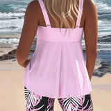Buntes Tankini-Set für Damen