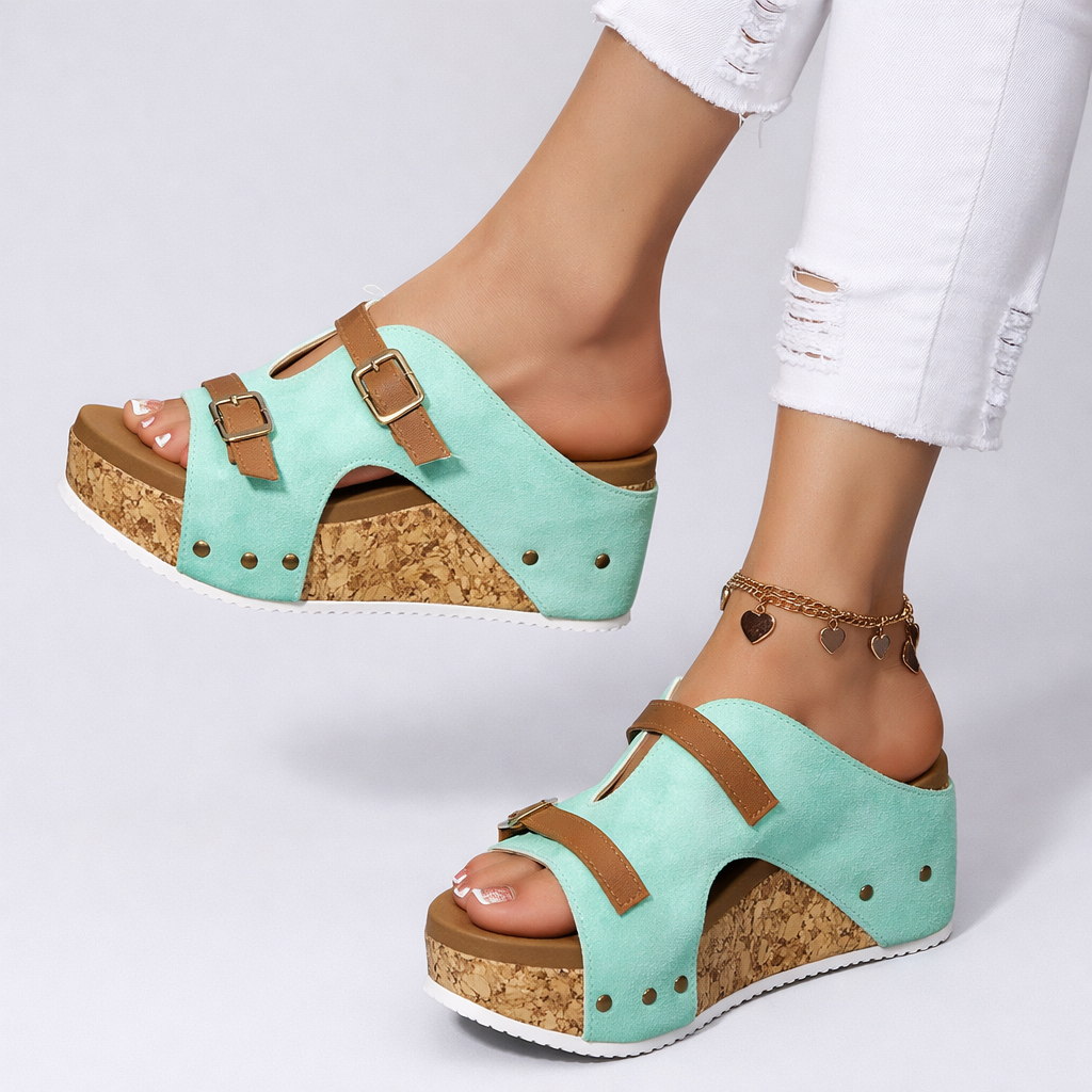 Solena | Plattform Sandalen