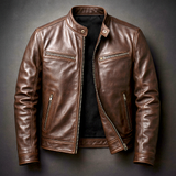 Vintage Lederjacke