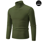 Warmer Strickpullover mit Rollkragen
