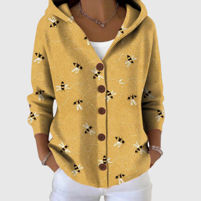 Cardigan mit Kapuze