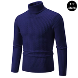Warmer Strickpullover mit Rollkragen