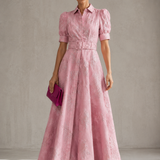 Aria | Kurzes Kleid mit Ballonärmeln