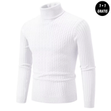 Warmer Strickpullover mit Rollkragen