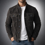 Elegante Wildlederjacke