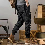 Funktionale Herrenarbeitshose im Outdoor-Stil