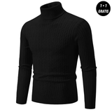 Warmer Strickpullover mit Rollkragen