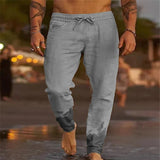 Lässige Herren Strandhose aus Baumwolle