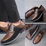 ELEGANTE BUSINESS-SCHUHE AUS LEDER