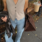 Beatrix  Wildledertasche