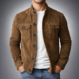 Elegante Wildlederjacke