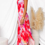 Yanira | Plissiertes Kleid mit einem Träger