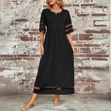 Aubrey™ | Figurbetontes midi Kleid mit Bauchweg-Effekt