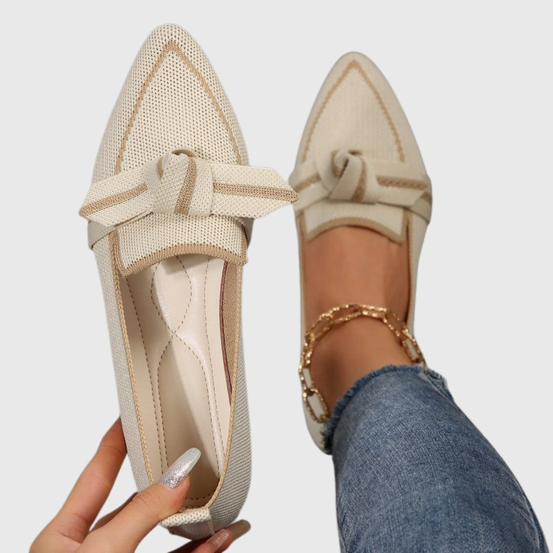 Milena | Geknotete Komfortslipper