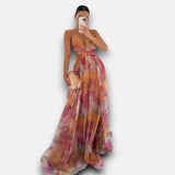 Das DeFleur Maxi-Kleid