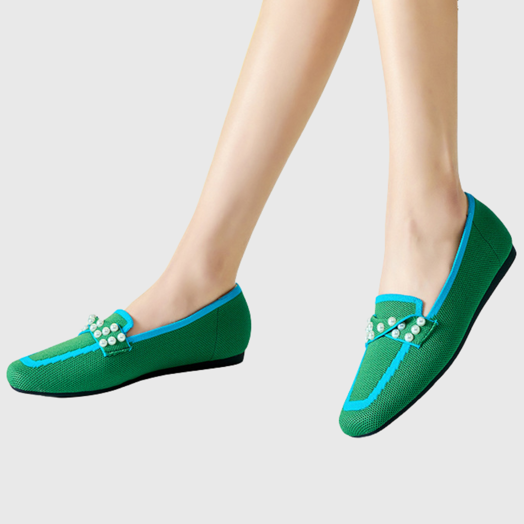 Melora | Perlen Komfort Slipper