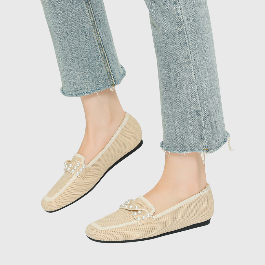 Melora | Perlen Komfort Slipper