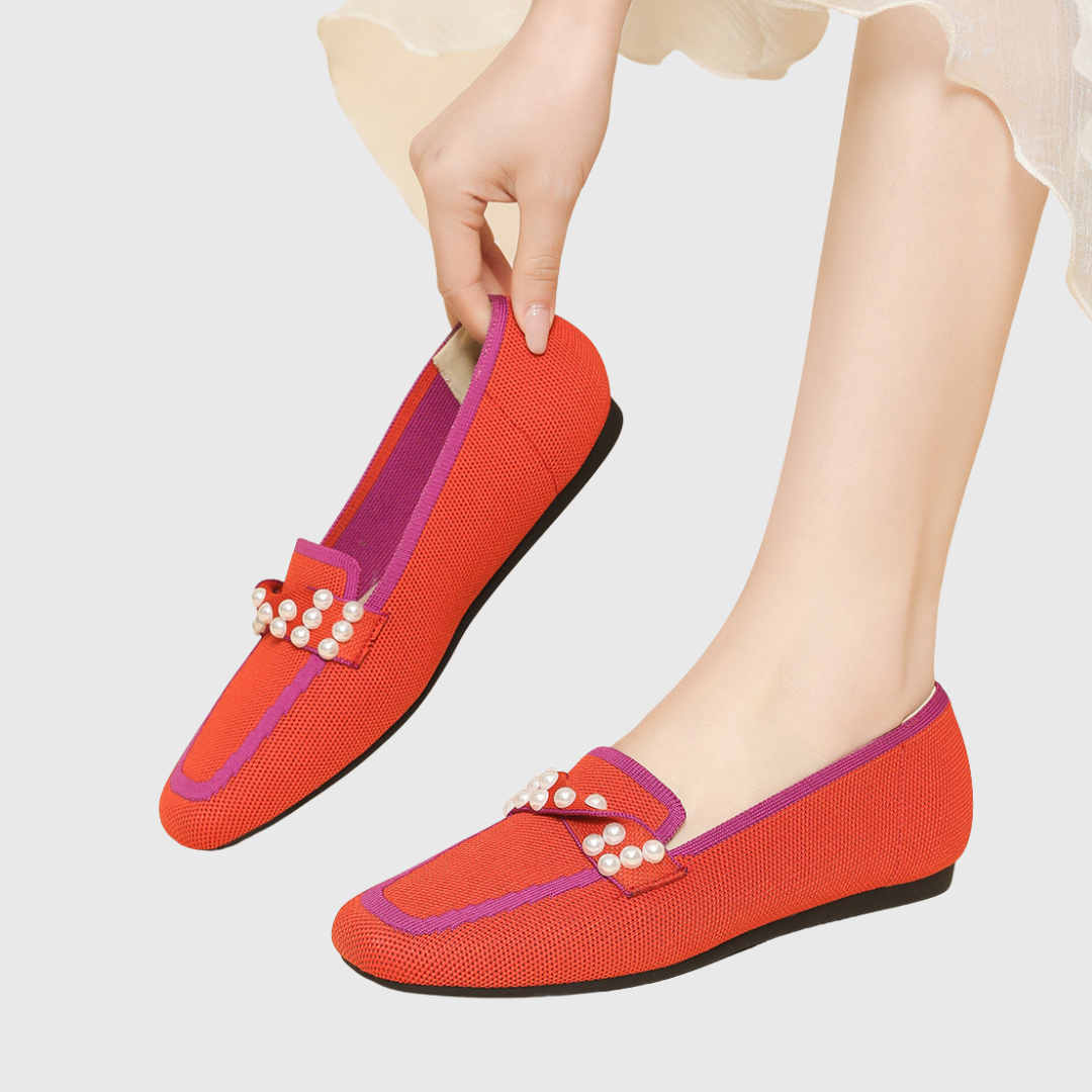 Melora | Perlen Komfort Slipper