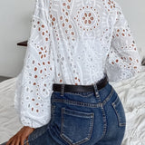 Van Elst Mode® | Bestickte Bluse