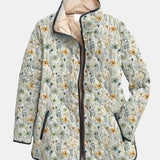 Nola | Wunderschöne floral bedruckte gesteppte Jacke