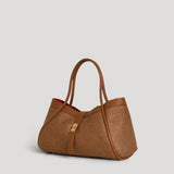 Mayfair Tasche aus Leder und Rafia Limited Edition Leder