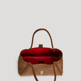 Mayfair Tasche aus Leder und Rafia Limited Edition Leder