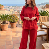 Prue | Oversized Tunika Weite Hose Set