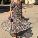 Lady™ - Elegantes Maxikleid für festliche Anlässe mit V-Ausschnitt