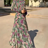 Lady™ - Elegantes Maxikleid für festliche Anlässe mit V-Ausschnitt